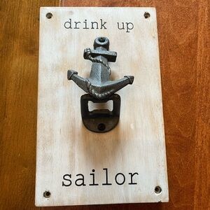 Anchor Wall Bottle Opener